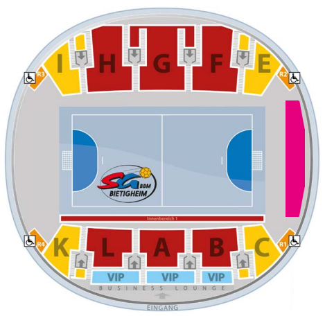 EgeTrans Arena - Plan